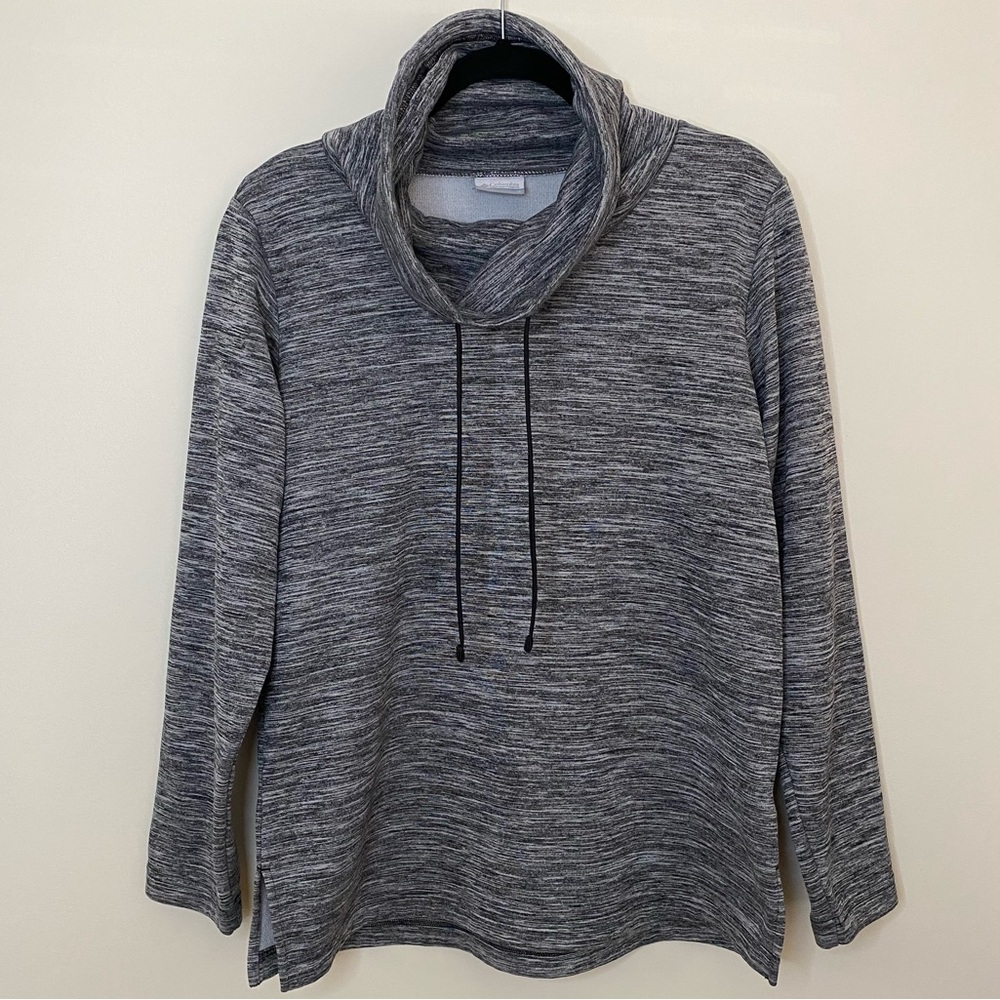 Columbia Women’s Sportswear Gray Long Sleeve Funnel Neck Pullover Size Small